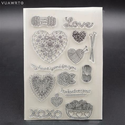 buy vyutxa love clear stamps scrapbook paper craft clear stamp scrapbooking