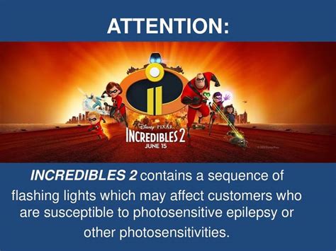 Incredibles 2 Seizure Warning Placed At Illinois Movie