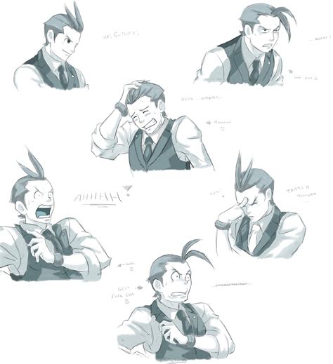 Apollo Justice Faces By Chinchikurin On Deviantart