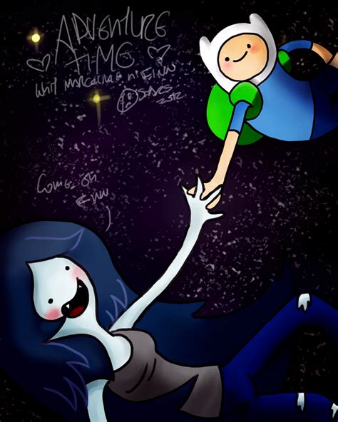 Adventure Time With Marceline N Finn By