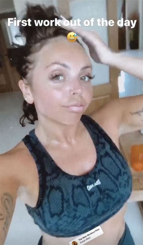 Little Mix Babe Jesy Nelson Lays Herself Bare In Sweaty Selfie After