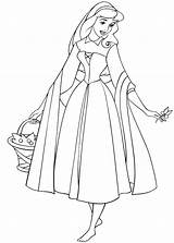 Coloring Aurora Sleeping Beauty Princess Wander Around Pages Princesses Color Comments sketch template