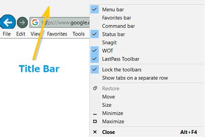 descubrir  imagen browser menu bar expoproveedorindustrialmx