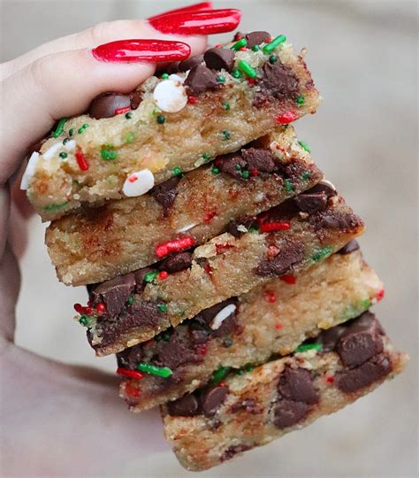 christmas cookie bars  vegan sisters