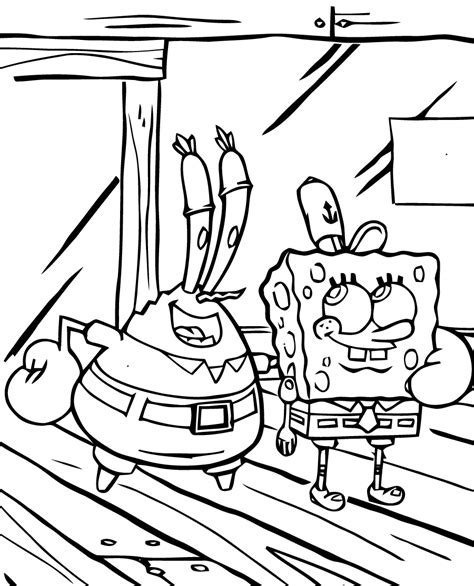 spongebob drawing  print  color spongebob kids coloring pages
