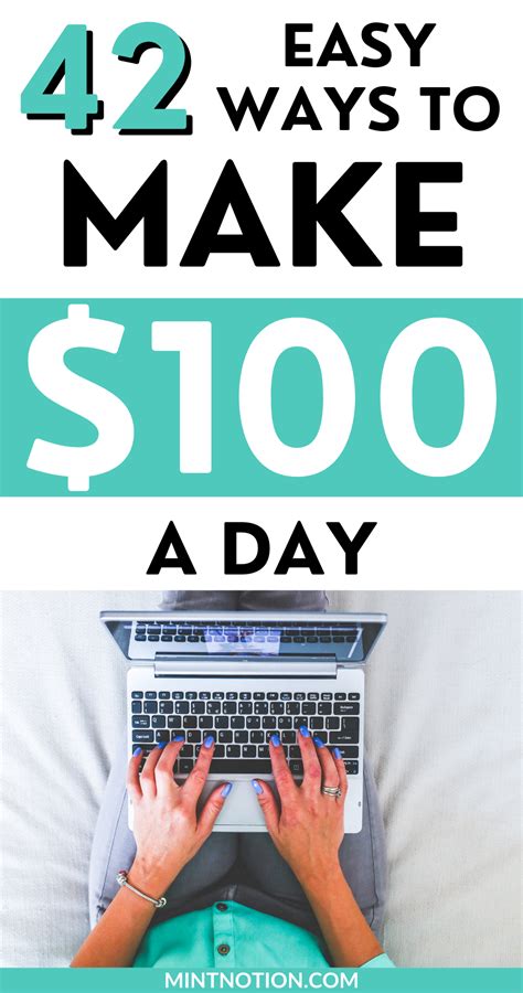 How To Make 100 A Day 42 Legit Ways In 2021 Make 100 A
