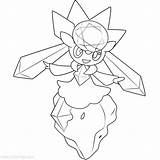 Diancie Pokemon Coloring Pages Xcolorings 672px Printable 50k Resolution Info Type  Size Jpeg sketch template