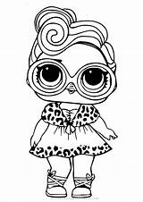 Lol Coloring Pages Doll Printable Dolls Surprise Dollface Print Kids Colouring Color Baby Drawing Drawings Printables Scribblefun Sheets Painting Paper sketch template