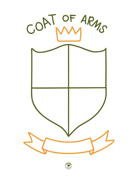 create  coat  arms   family   fun activity primrose schools