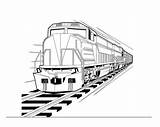 Trains Coloring Pages Csx Drawing Getdrawings sketch template
