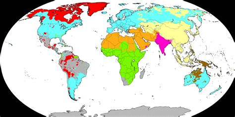 interesting ethno racial map   world anthroscape