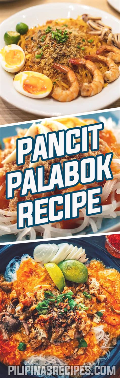 Pancit Palabok Recipe Pancit Palabok Recipe Recipes
