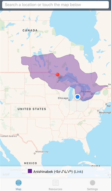 anishinaabe ojibwa preceded territory largest territory held