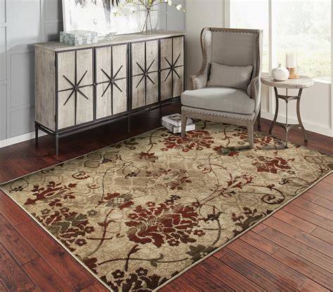 amazoncom  quality rugs modern distressed living room rugs