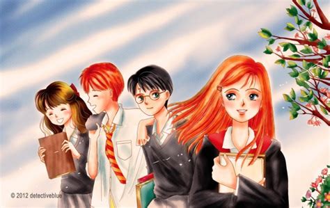 anime harry potter ginny weasley