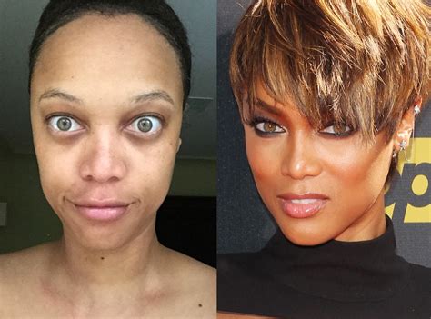 Tyra Banks From Stars Without Makeup E News