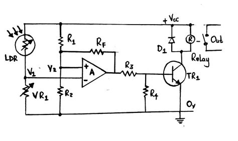 light sensor switch circuit  guideline  building  sensor circuit