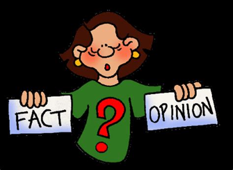 fact  opinion     difference hubpages
