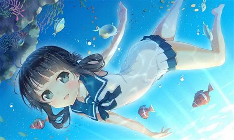 Nagi Asu A Lull In The Sea Anime Manaka 120 200cm Single Layer Blanket