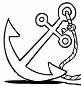 Anchor Boat Anchors Do Drawing Pricing Gif Coloring Clipart Simple sketch template