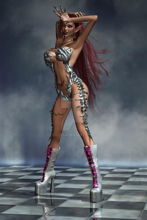 Sexy Fantasy Devil Vamp Witchblade Elfen 11 By Evinessa On
