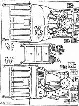 Krankenhaus Ziekenhuis Ausmalbilder Ziek Playmobil Malvorlage Colouring Kostenlose sketch template