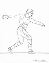 Atletismo Lanzamiento Arremesso Lancer Disque Atleta Hellokids Discus Kule Diskos Og Javelin Colorier Coloringbay Tudodesenhos sketch template