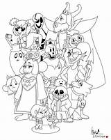 Coloring Pages Sans Undertale Papyrus Getdrawings sketch template