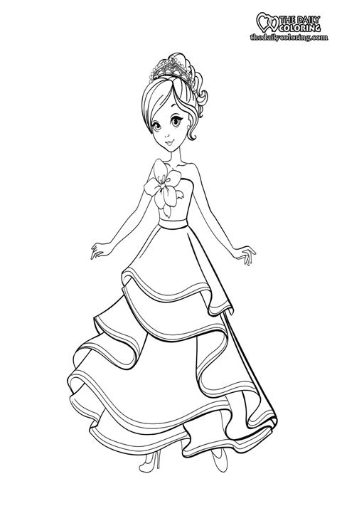 princess coloring pages  daily coloring