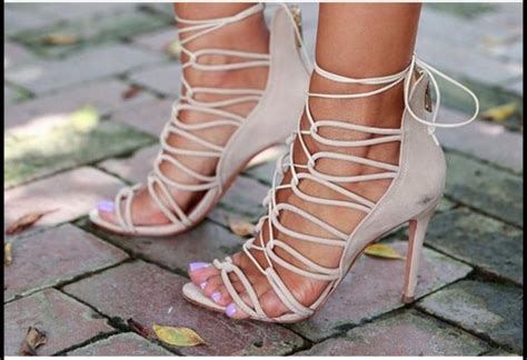 Shoes Strappy Shoes High Heels Heels Sandals Strap
