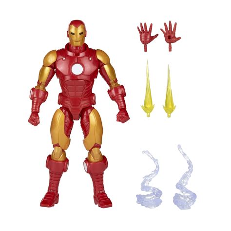 buy marvel legends series iron man model  comics armor action figure