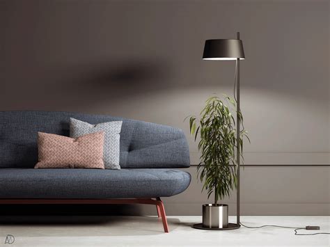ls  couch lamp  behance couch home decor interior