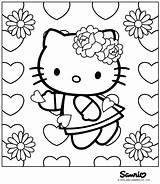 Pages Coloring Hello Uncolored Easter Kity Educating Source Games Fun sketch template