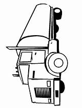 Coloring Pages Truck Semi Trucks Transportation Popular sketch template