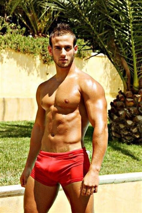 muscle jocks red shorts