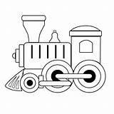 Train Coloring Pages Toy Trains Sheets Outline Kids sketch template