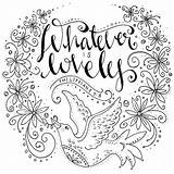 Lovely Whatever Coloring Book sketch template