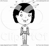Drunk Girl Clipart Cartoon Adolescent Teenage Cory Thoman Outlined Coloring Vector 2021 sketch template