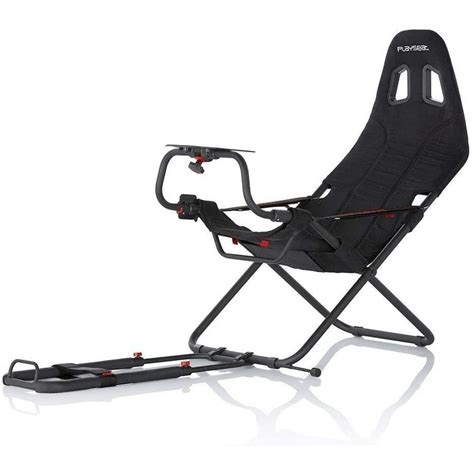 playseat challenge adjustable folding racing gaming simulator chair black walmartcom