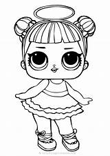 Lol Coloring Dolls Pages Surprise Painting Sugar sketch template