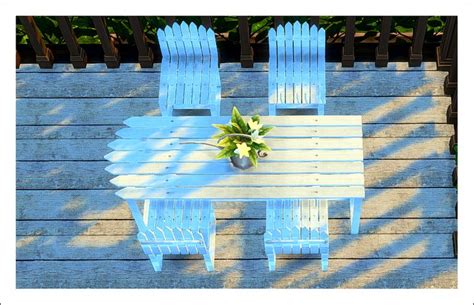 ts  ts picket fence dining set sims sims