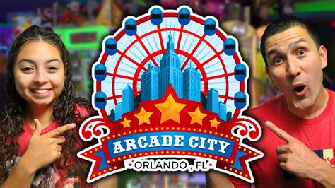 arcade city  orlando florida arcade fun youtube