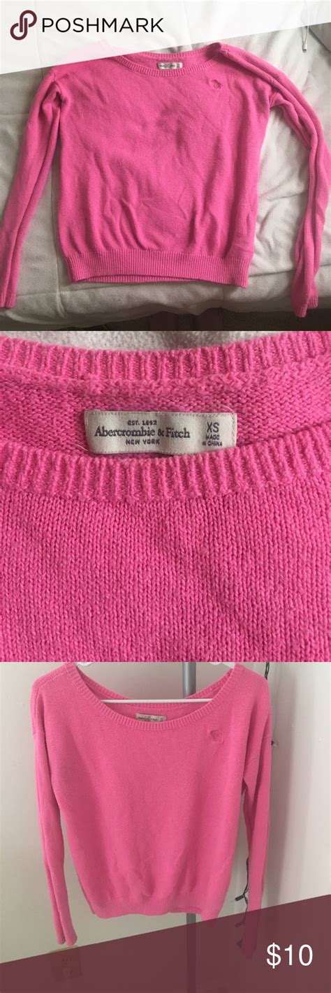 Pink Abercrombie And Fitch Sweater Pink Sweater This Is Not New But In