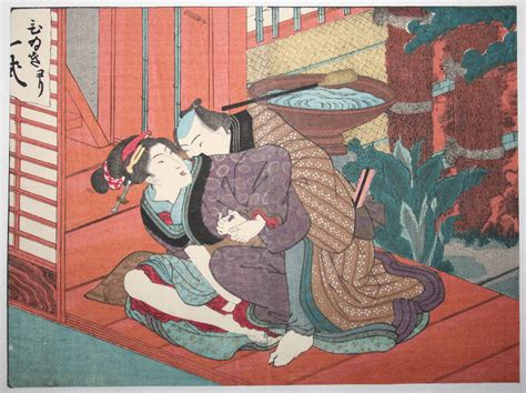 `cho chidori` series of shunga by kunisada c 1850 cho means butterfly and chidori means plover