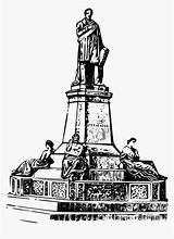 Rizal Monument Clip Pngitem Transparent sketch template