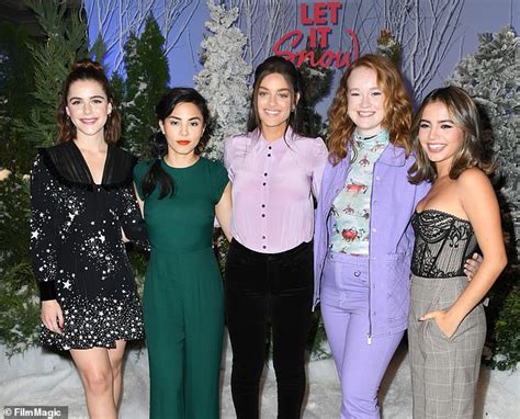 Kiernan Shipka And Isabela Merced Are Joined By Their Let It Snow