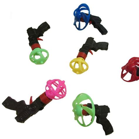 disc shooters peg top mini shooters party set   pack spinning