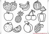 Fruits Drawing Coloring Pages Kids Fresh Captaincoloringbook Draw sketch template