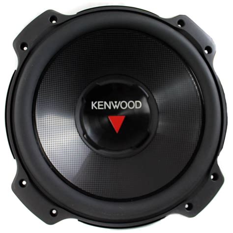 kenwood    watt  ohm single voice coil audio subwoofer kfc wps walmart canada