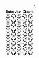 Chart Smiley Faces Reward Face Student Incentive Behavior Printable Incentives Charts Template Kids sketch template